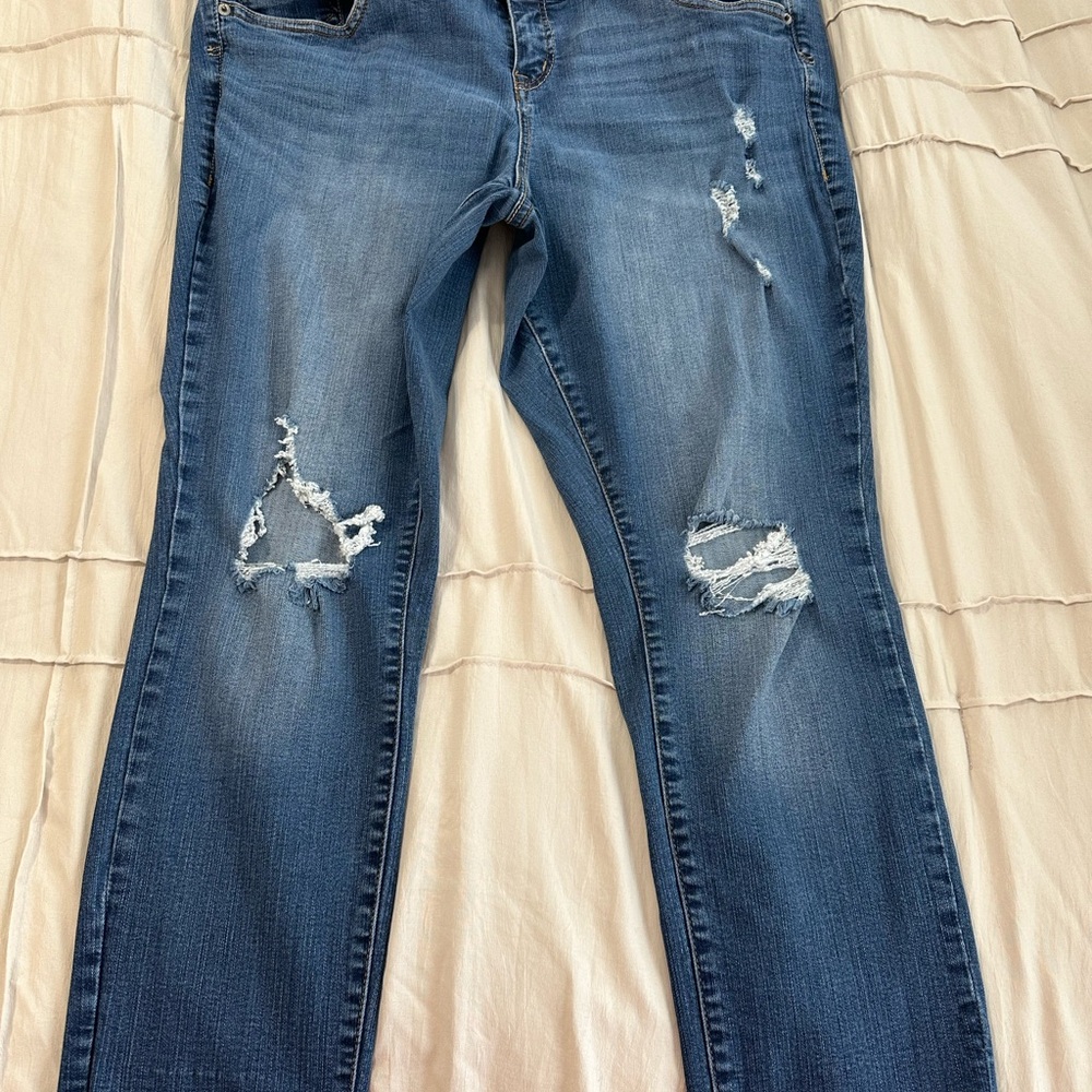 Torrid premium ankle length denim
